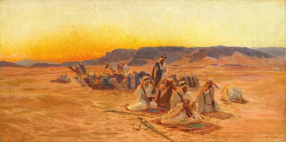In preghiera, 1920